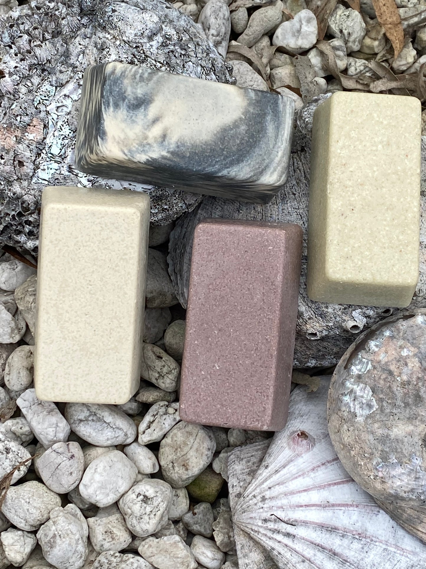 Salt soaps collection. Tasmanian Handmade