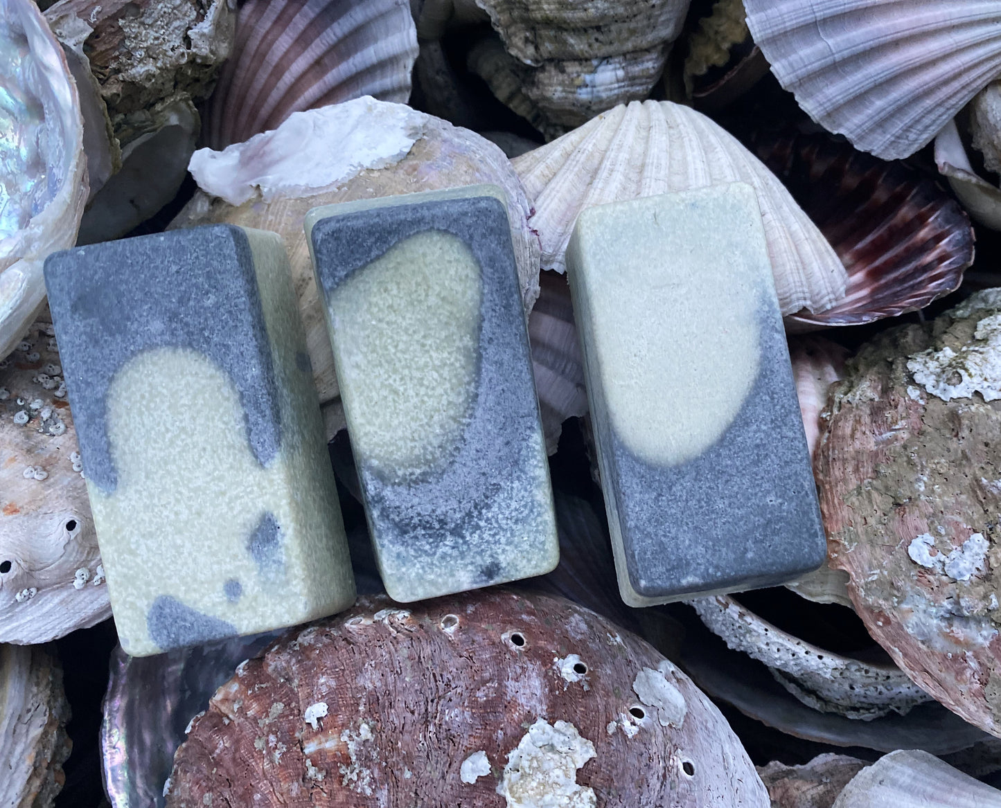 Organic Tamanu Oil and Jojoba oil Salt Soap Bar.