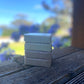 A collection of 4 handmade soap bars.