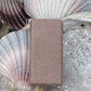 Grapeseed oil Salt Soap. Beautifully scented with an essential oil blend of Rose Geranium and Lavender.  Handmade in Tasmania