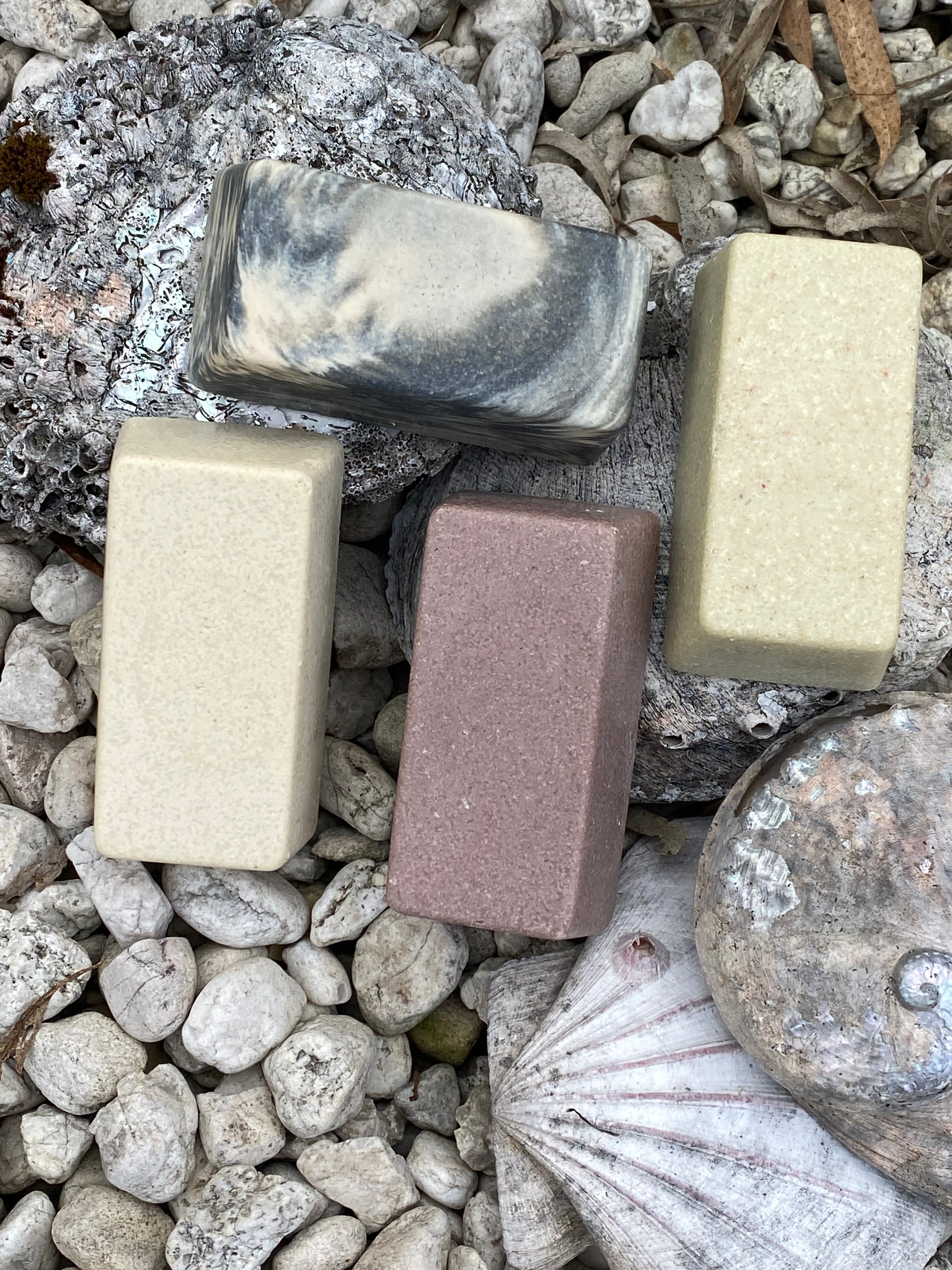 Luxurious Salt Soap Collection. Tasmanian Handmade